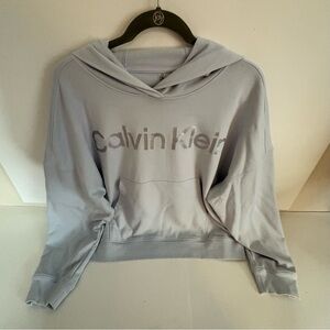Calvin Klein Light Blue Women's Soft Sweatshirt